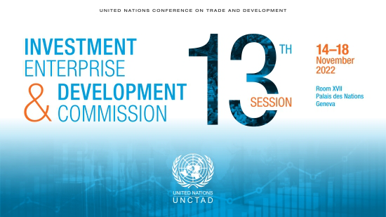Investment, Enterprise and Development Commission, 13th session