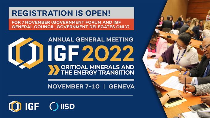 Government Forum and IGF General Council of the IGF 18th Annual General Meeting