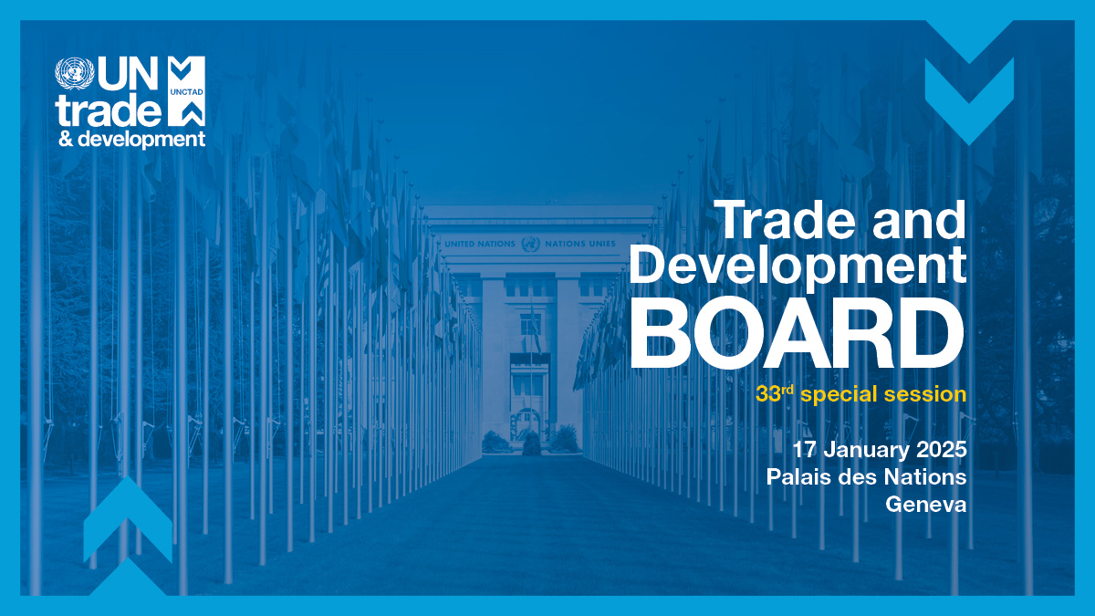 Trade and Development Board, 33rd special session