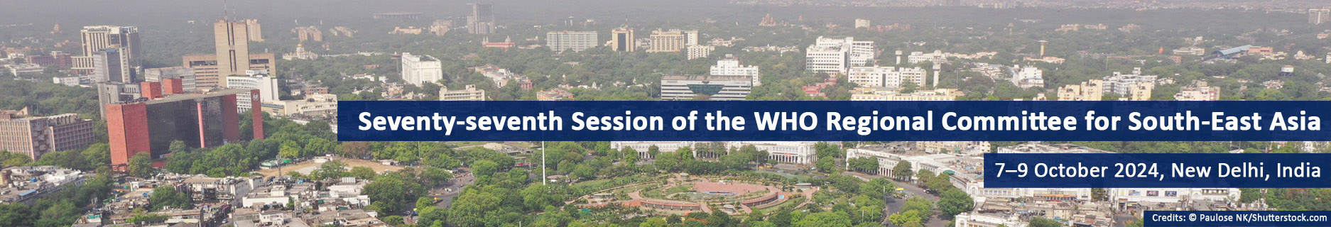 Seventy-eighth Session of the WHO Regional Committee for South-East Asia, Colombo, Sri Lanka